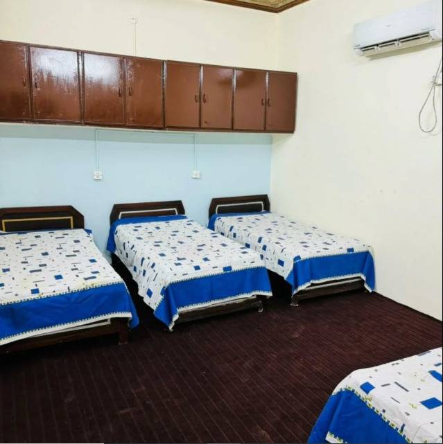 Four Seater Room at Al Arooj Girls Hostel